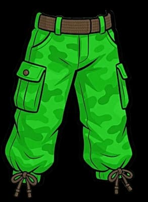 Cargo militar verde