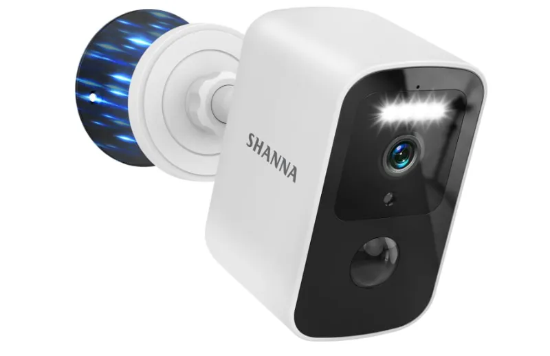 Camara Vigilancia WiFi Exterior Bateria 5200mAh