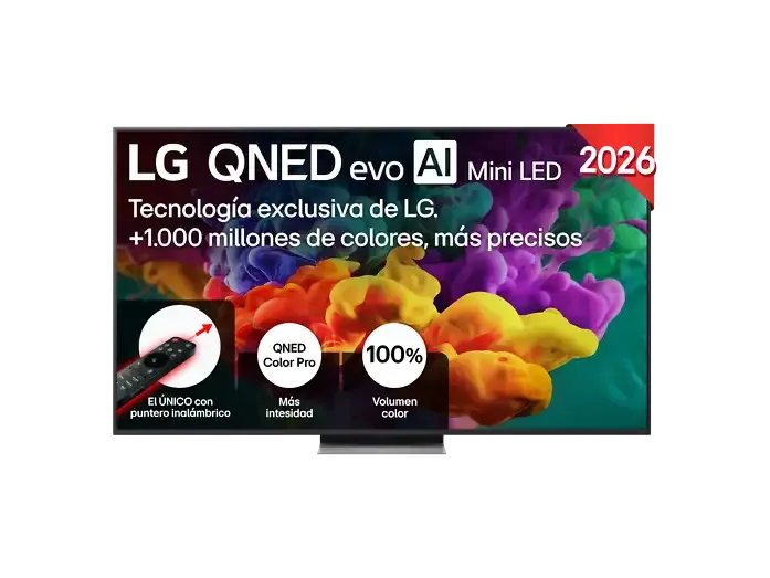 TV QNED Mini LED 65" - LG 65QNED86B6B, UHD 4K