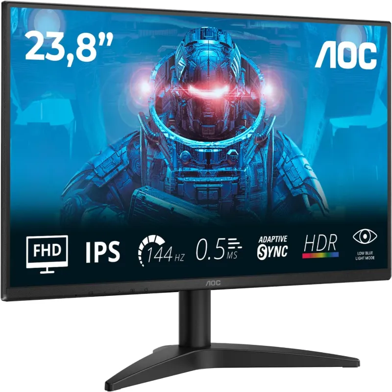 AOC 24B36X Gaming Monitor 24 Pulgadas 144Hz Panel IPS