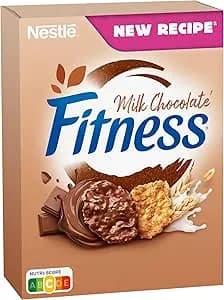 (4 unidades) Cereales de chocolate Nestlé Fitness - 1 paquete de 375 g