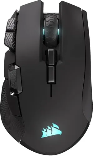 Corsair IRONCLAW Wireless SE Ratón Gaming Ergonómico Negro
