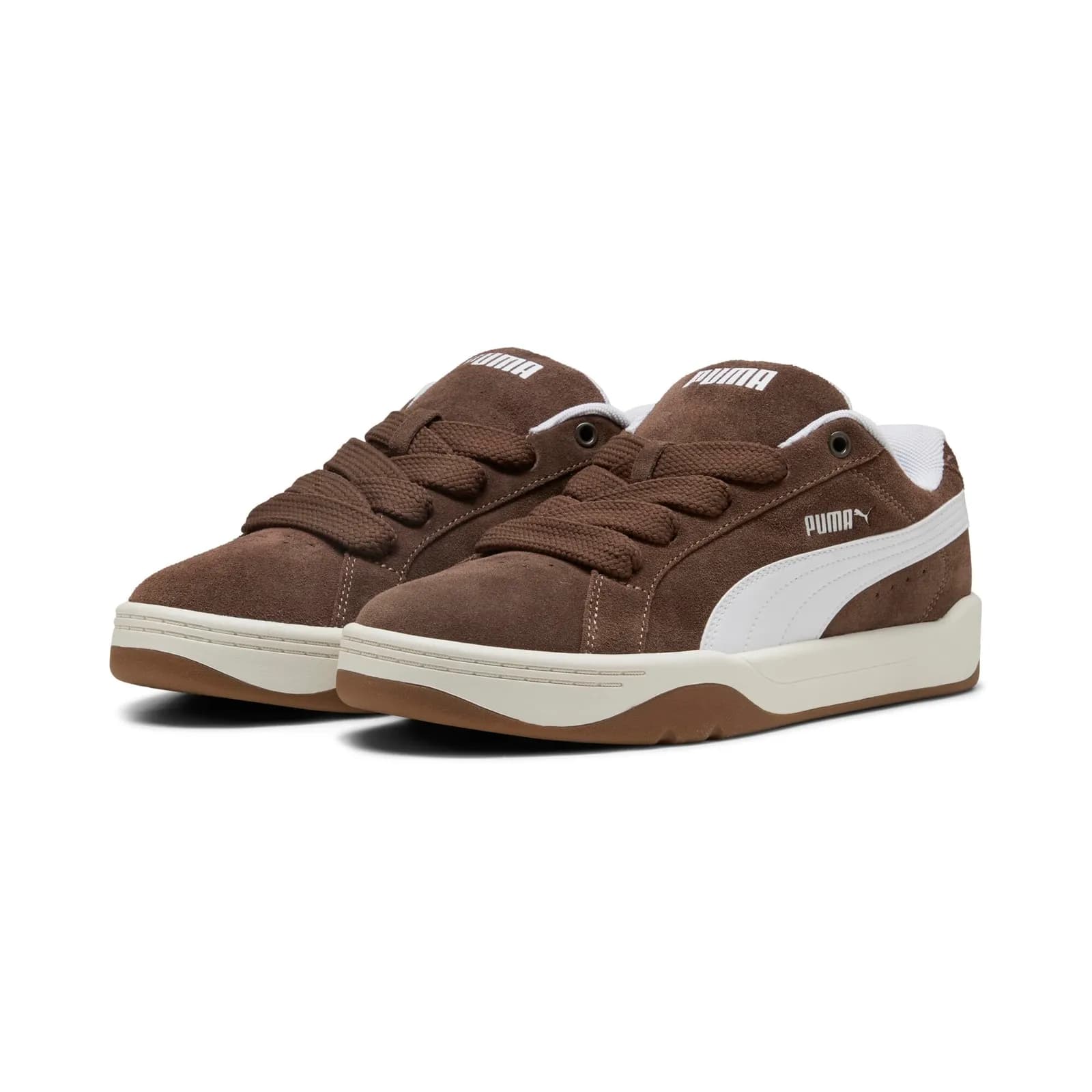 Puma Park Lifestyle Easy SD Tenis Unisex Blanco Chocolate (varias tallas)