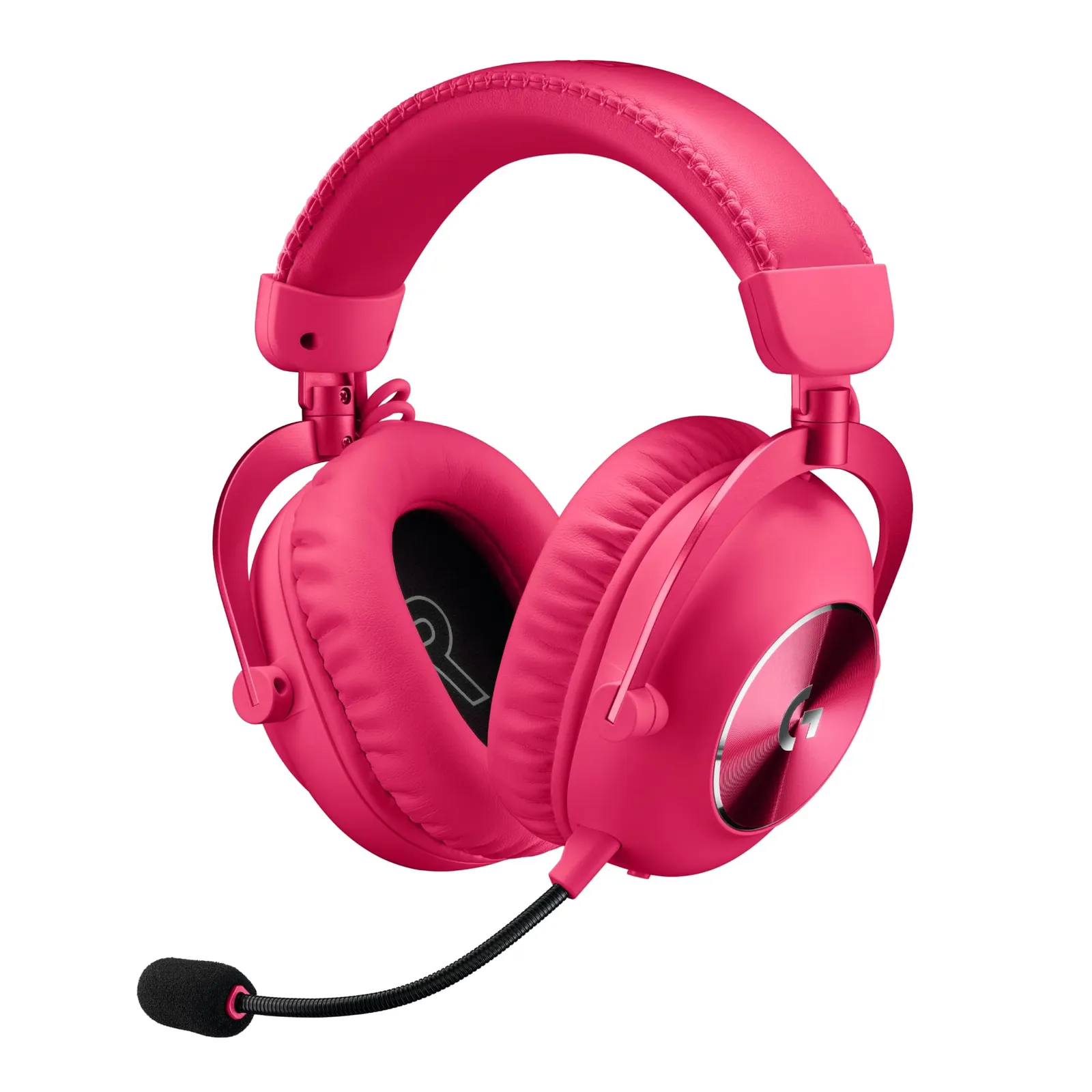 Auriculares gaming Logitech G PRO X 2 LIGHTSPEED Magenta, inalámbricos, Bluetooth/USB/3.5mm
