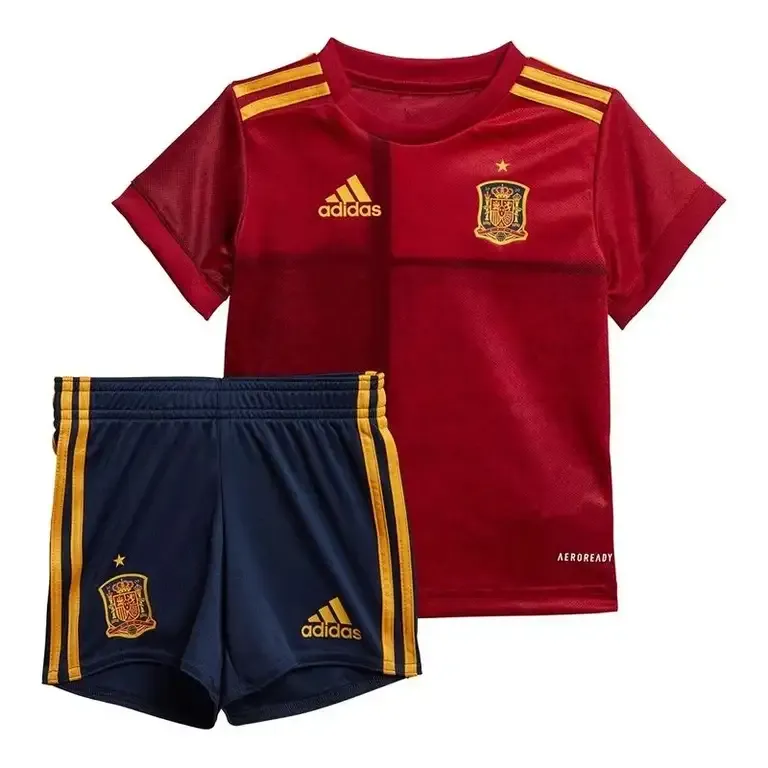 Adidas Conjunto Réplica 1ª Equipación España 2020/2021 Junior Rojo (Tallas 68-80cm)
