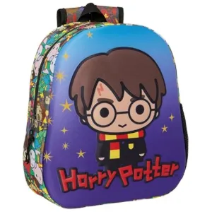 Mochila Escolar Harry Potter 3D Adaptable a Carro