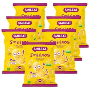 Pack 7x Smileat Smilitos: Snack de Maíz Ecológico 25g