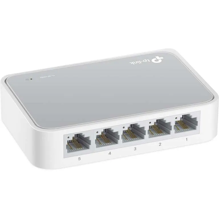 TP-Link TL-SF1005D: Switch Ethernet de 5 puertos Fast Ethernet 10/100 Mbps