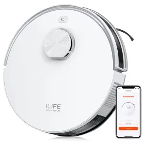 Robot aspirador ILIFE V30 con navegación láser y 10000Pa de succión