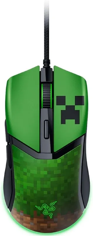 Ratón gaming Razer Cobra Minecraft Edition