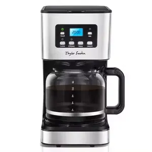 Cafetera de Goteo Taylor Swoden 950W: 1.5L, Programable, LCD