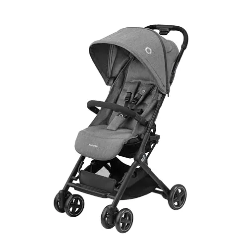 Silla de Paseo Maxi-Cosi Lara2 Ligera y Compacta (0-22 kg) con Plegado Automático y Reclinación Total - Select Grey