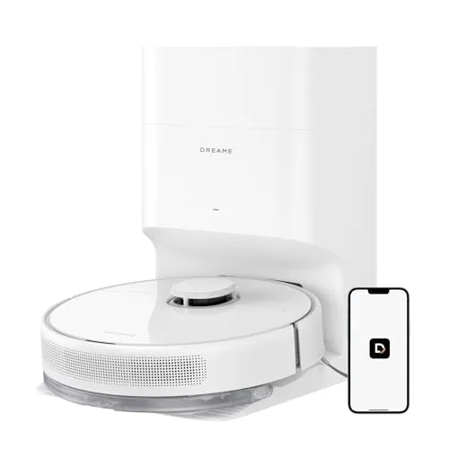 DREAME D10 Plus Gen 2 Robot Aspirador y Fregasuelos 2 en 1 con Base Autovaciado, 6.000Pa