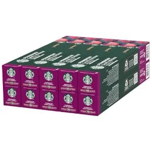 Pack de 100 Cápsulas Starbucks Caffè Verona Compatibles con Nespresso