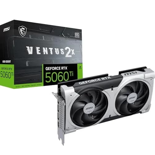 MSI GeForce RTX 5060 Ti Ventus 2X OC Plus 8GB GDDR7 Tarjeta Gráfica