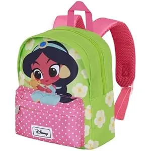 Mochila infantil Disney Jasmín 5L - Ligera con espalda acolchada