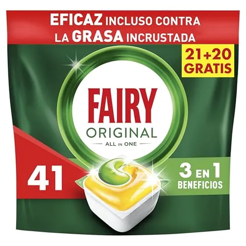 Fairy Original Cápsulas Lavavajillas Limón 5x41uds