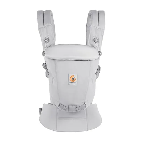 Ergobaby Mochila Portabebes Adapt Pearl Grey Recien Nacidos Algodon 3 Posiciones