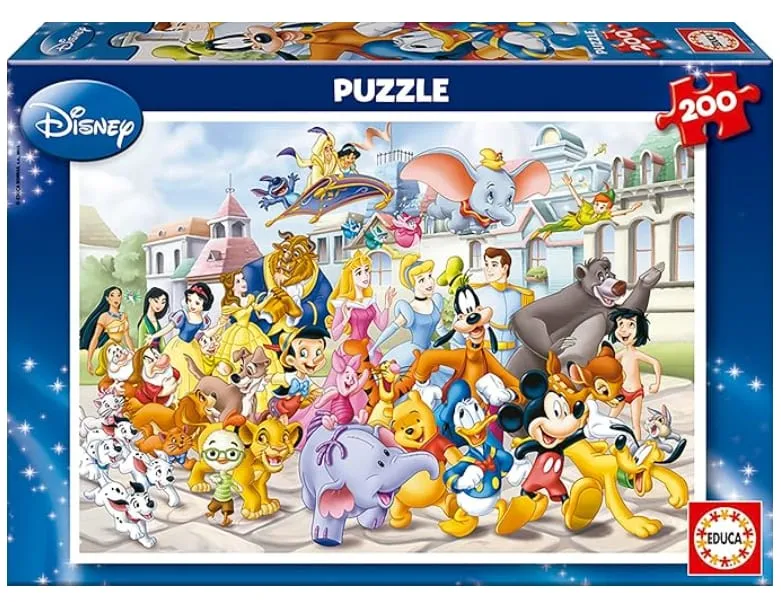 Puzzle Infantil Educa 200 Piezas - Cabalgata Disney