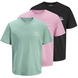 Pack 3 Camisetas Hombre Jack & Jones Jjbrandon