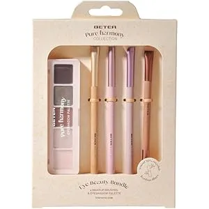 Better Pure Harmony Set Maquillaje Ojos: Paleta Sombras, Iluminador y 4 Brochas