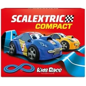 Scalextric Compact Kids Race: Circuito con 2 Coches y Pista de 2,3m