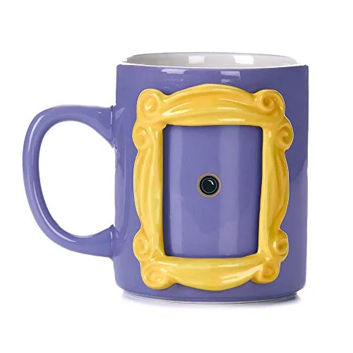 Paladone Taza Cerámica Monica 330ml con Marco Fotos 6.5x4.5cm - Friends TV