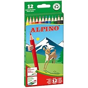 Alpino Estuche 12 Lápices de Colores para Niños