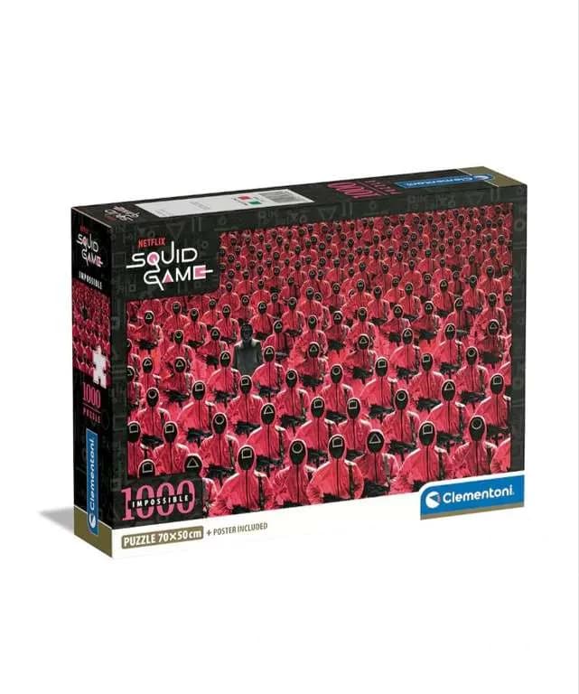 Puzzle "Imposible" El Juego del Calamar 1000 Piezas