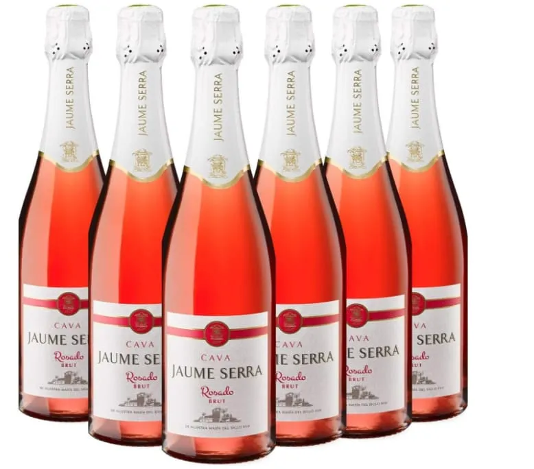 Pack 6 Botellas Jaume Serra Brut Rosado Cava (750ml)
