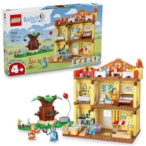 LEGO Bluey Casa Familiar 11203: Juego modular con figuras para niños 4+