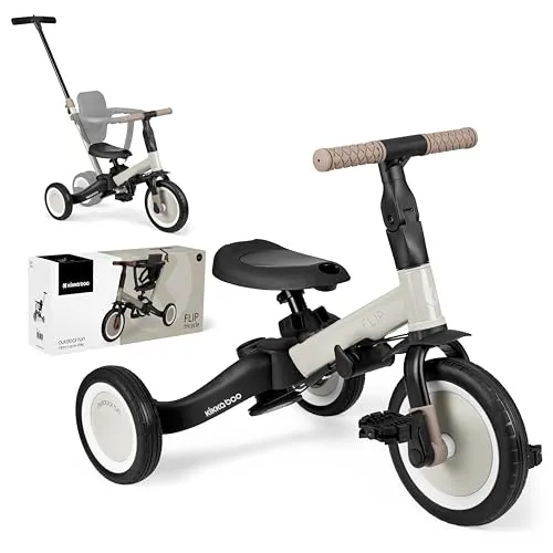 Triciclo Evolutivo KikkaBoo FLIP 5 en 1 para Bebé (1-5 años)