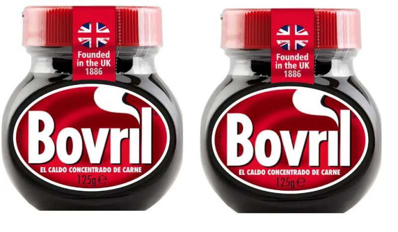 2 x Bovril Caldo Concentrado Carne 125g Instantaneo Bajo en Grasa