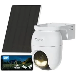 Cámara Vigilancia Exterior EZVIZ CB8 Lite 4G 2K+