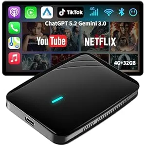 AI Box CarPlay Inalámbrico Android Auto 4+32GB