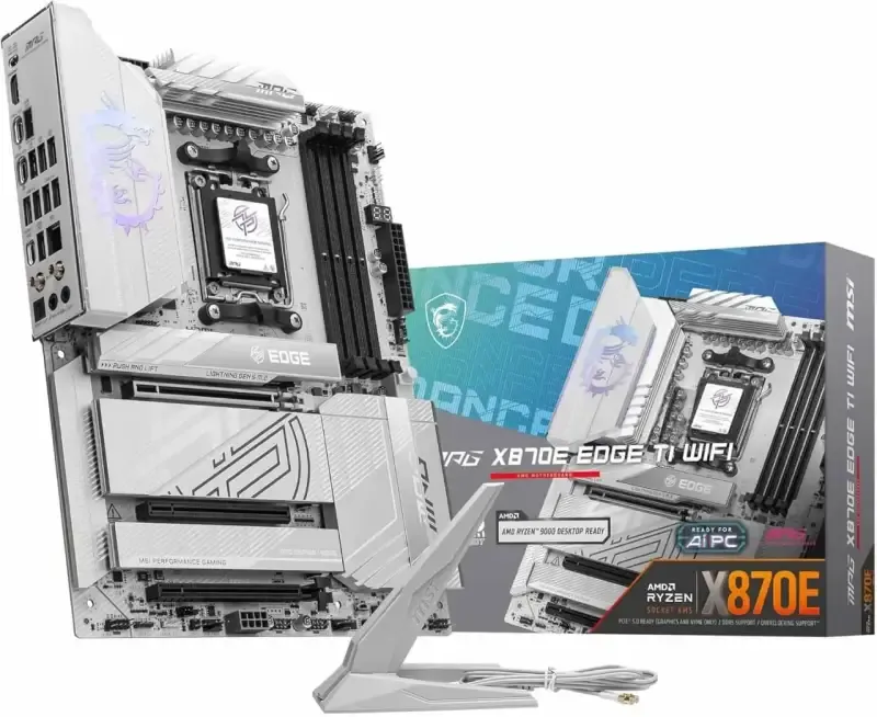 MSI MPG X870E Edge TI WiFi Placa Base ATX para AMD Ryzen 7000/8000/9000