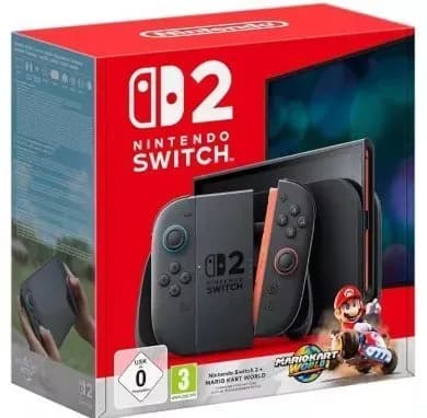 Nintendo Switch 2 + Mario Kart World (Envío desde España)