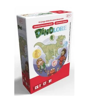 Juego de Mesa DinoLore: Dinosaurios Holográficos para 2-5 Jugadores