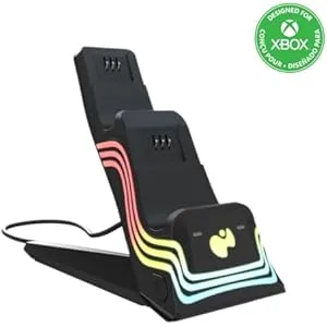Cargador Dual PDP Afterglow Wave para Xbox