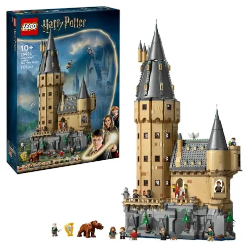 LEGO Harry Potter Castillo de Hogwarts: Torre Central 76454 - 12 Minifiguras, Ajedrez Mágico