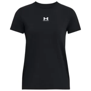 Camiseta Under Armour Campus Core SS para mujer de secado rápido y mezcla de algodón