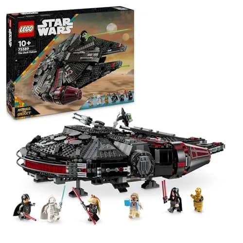 LEGO Star Wars 75389 Halcón Oscuro: Nave Estelar con 6 Minifiguras y Accesorios