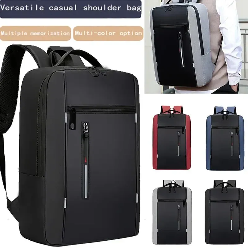 Mochila para portátil, diseño negocios/viaje, gran capacidad, protección antichoque