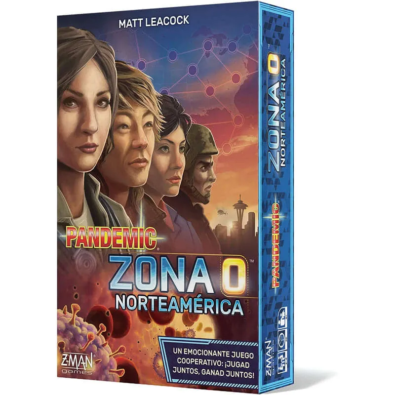 Juego de mesa Pandemic: Zona 0 Norteamérica por 3,99€
