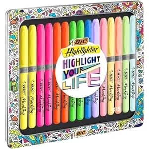 BIC Highlighter Collection: Caja 15 Subrayadores