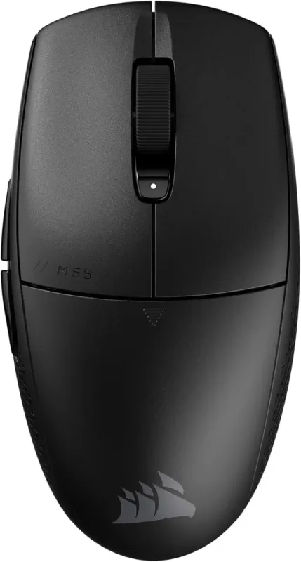 Ratón Gaming Inalámbrico Corsair M55 RGB Pro, Dual Wireless, 24000 PPP