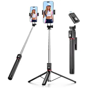Palo Selfie Trípode Móvil Extensible hasta 170cm con Mando Bluetooth