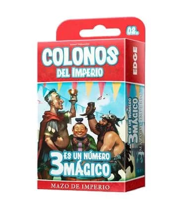 Juego de mesa Colonos del Imperio: 3 es un número mágico