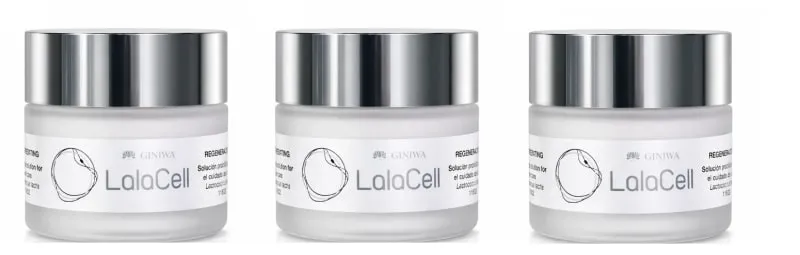 Pack 3 x Lalacell Crema Facial Probiótica Antiedad Regeneradora 50 ml