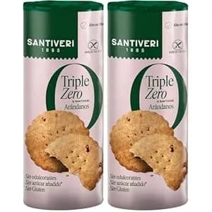 Pack 2x Galletas Santiveri Arándanos Triple Zero 205g